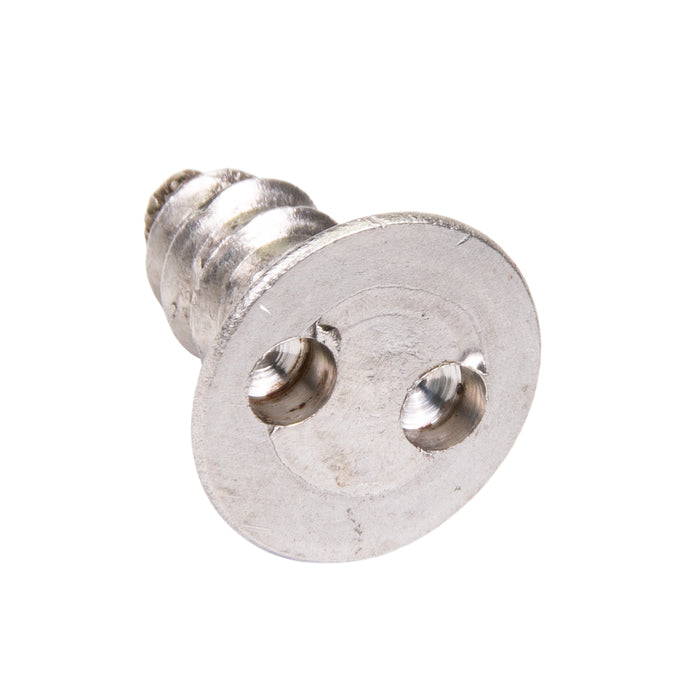 Tamper-Resistant Tapping Screw, Flat Head Spanner Drive, 12A/AB x 1/2" Length, Stainless Steel 18-8, Type A or Type AB