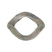 Rondelle élastique double DIN 137-D Taille du boulon M10, diamètre intérieur 10,3 mm x diamètre extérieur 14,8 mm x épaisseur 0,2 mm Acier à ressort traité thermiquement, sans revêtement, par Spaenaur Inc.