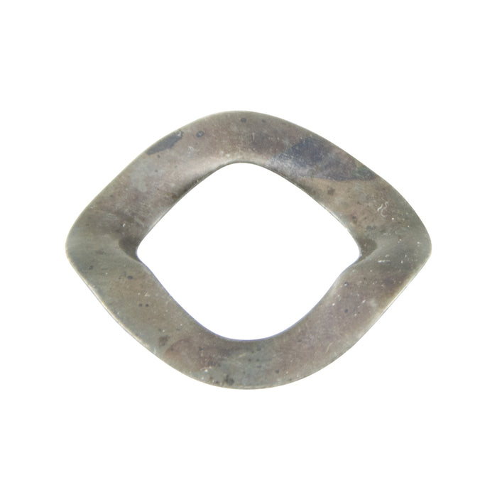 Double Wave Spring Washer Metric Similar to DIN 137-D Bolt Size M8 8.1mm ID x 13.8mm OD x 0.2mm TH Spring Steel Heat Treated Plain by Spaenaur Inc.