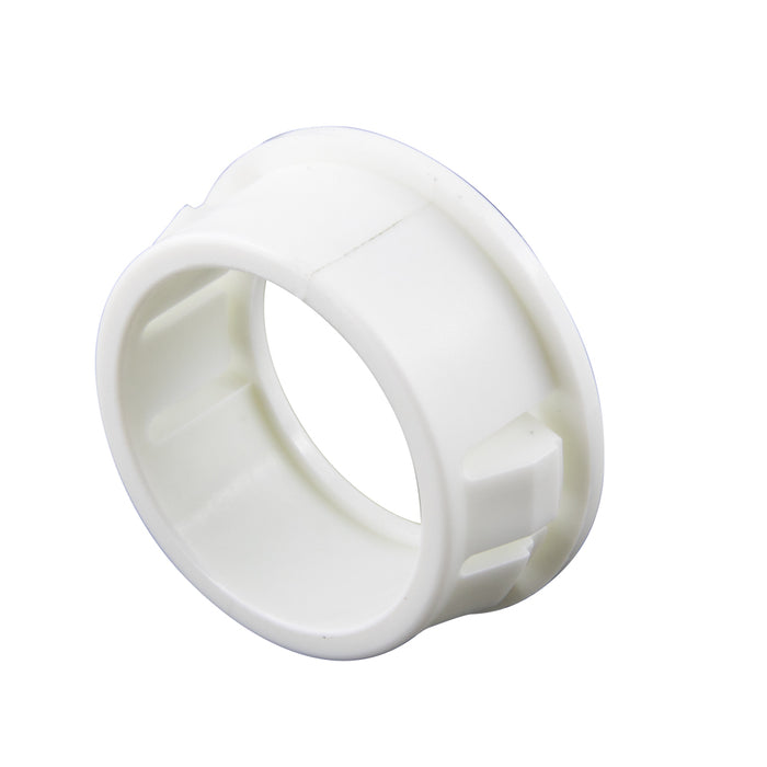 Snap-In Bushing 1" x 3/4" x 1 1/8" x 29/64" x .125" Nylon White