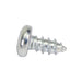 Tapping Screw, Pan Head Square Socket Drive, Type A, #4-24 x 1/4" Length, Low Carbon Steel Trivalent Zinc Plated by Spaenaur Inc.