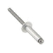 Pop Rivet Domed Head Open End 3/16" D x .440" LG(.126-.250" Grip) Aluminum Plain/Coated Steel Mandrel IFI Spec. 114 Grade 19 by Pop®