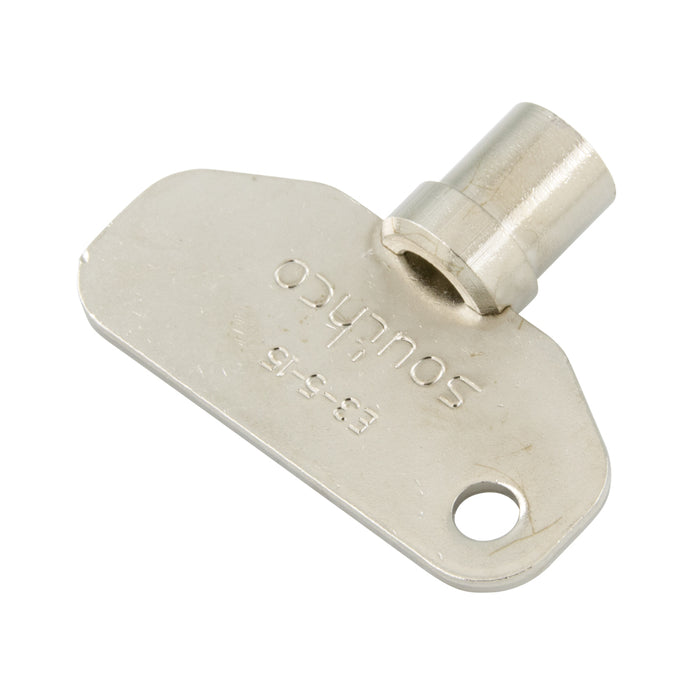 Tubular Key for Large Compression Latch Steel Nickel Plated