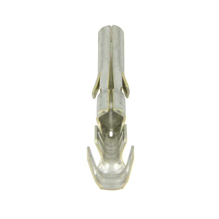 Crimp Type Terminal, Female Awg 14-20 .093"(2.36mm) DIA x .010" Brass Tin Plated by Spaenaur Inc.