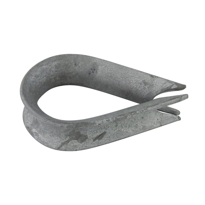 Cosse standard pour câble métallique de 1/4 po, électroplaquée par Spaenaur Inc.