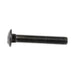 Carriage Bolt Round HD Square Neck 5/8"-11 UNC x 4" LG Full Thread Grade 5 Steel Plain Finish ANSI B18.5-1978 by Spaenaur Inc.