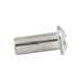 Truss One Way Slot Barrel Nut #10-24 UNC x 1/2" LONG Brass, Chrome Plated by Spaenaur Inc.