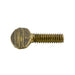 Thumb Screw, without Shoulder, 5/16"-18 UNC x 3/4" Brass Plain by Spaenaur Inc.