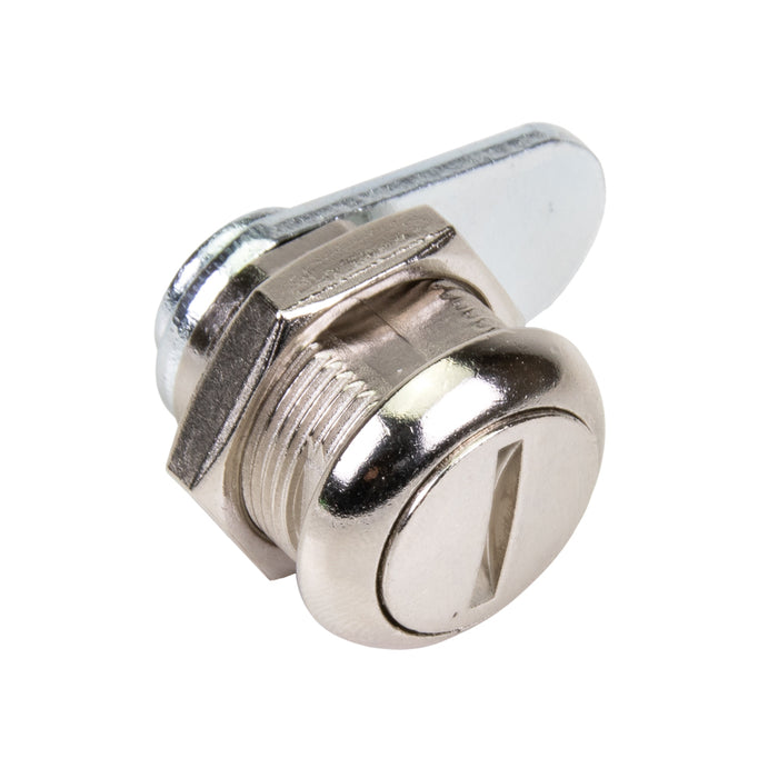 Quarter Turn Latch Assembly Has A Slot for Use with Screwdriver Steel, Chrome & Zinc Plated