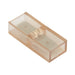 Double Male Disconnect Adaptor Solderless, Insulated 1/4" M.Q.D. Electrolytic Copper, Clear Nylon Insulation, Bright Tin Plate by Spaenaur Inc.
