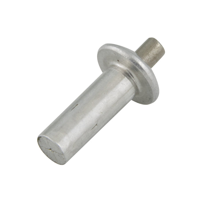 Rivet à tête universelle 5/32 po de diamètre x 1/4 po de longueur, 1/8 po de prise nominale, en aluminium avec tige en acier inoxydable, lisse, de SouthCo