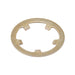 Retainer Ring for Push Button Fastener 0.520/0.500" OD x 0.295/0.305" ID. 0.018/0.012" THK Steel, Cadmium Chromate Finish by Spaenaur Inc.