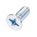 Machine Screw, Flat Head, Phillips Drive, 1/4"-20 UNC x 1-1/2" Length, Steel Zinc Plated Trivalent by Spaenaur Inc.
