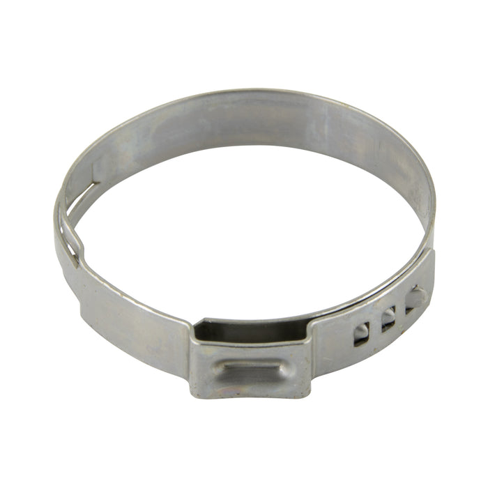 Stepless Ear Clamp 1 3/16" Nom (26.9mm-30.1mm Range) 7mm Band Width Stainless Steel