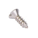 Tapping Screw, Oval Head Slotted Drive, Type AB, #10 x 1-1/2" Length, Stainless Steel by Spaenaur Inc.