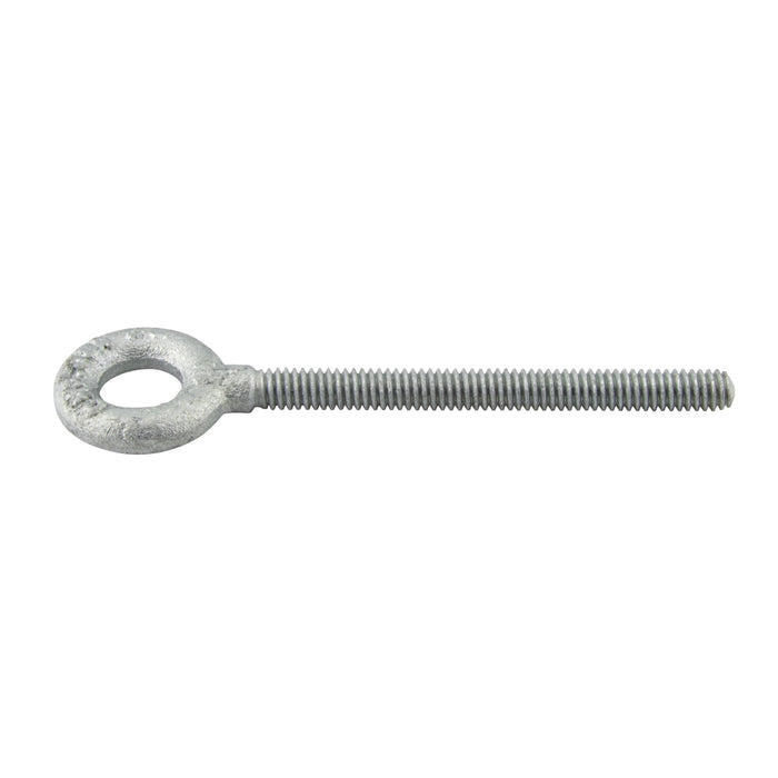 Turnbuckle Eye Fitting Right Hand Thread 3/8"-16 UNC x 6" Take Up 1030 Steel Drop forged Hot Galvanized Finish