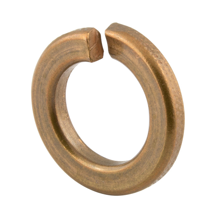 Helical Split Lockwasher, Bolt Size 3/8" (.141" Wide x .094" THK) Silicon Bronze ANSI B18.21.1-Latest