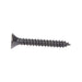 Tapping Screw, Flat Head Torx TR10 Drive, #6 x 1" Length, Steel Plain by Torx®