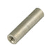 Spacer, Round, Tapped, Seamless Type, Machined From Brass Rod 1/4" OD x 1/4" LONG, #6-32UNC Tapped Brass, Nickel Plated by Spaenaur Inc.