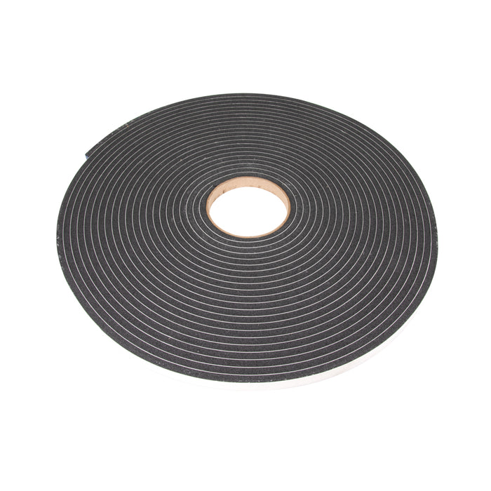 Easy-Open Foam Tape Sealant, Closed Cell, Adhesive One Side 1/4"Th X 1/2" Wide, Lamination Rev. (6.4Mm Th X 12Mm Wide)50Ft Rl Polyvinyl Chloride Blac by Spaenaur Inc.