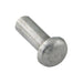 Rivet à tête cylindrique en aluminium massif, diamètre 3/16 po x longueur 3/4 po, aluminium 1100F, lisse, par Spaenaur Inc.