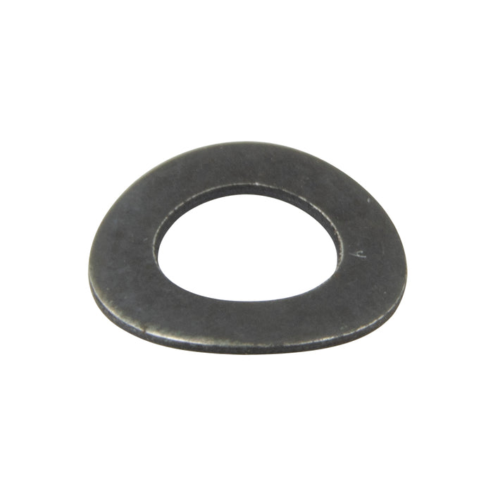 Bowed Spring Washer DIN 137A M5 (5.3mm ID x 10mm OD x .5mm THK) Spring Steel Heat Treated Plain DIN 137A/ST M5 by Spaenaur Inc.