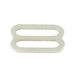 Webbing Buckle, Flat Metal Style for 3/4" Wide Webbing Steel Nickel Plated by Spaenaur Inc.