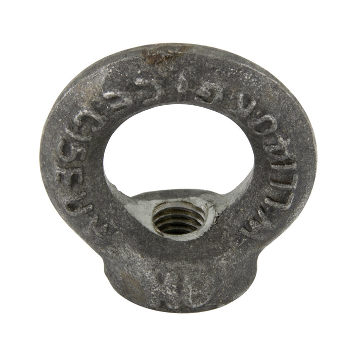 Écrou à œil rond - pour levage, M12 x 1,75 mm, en acier à faible teneur en carbone, sans revêtement, de Spaenaur Inc.