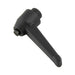 Levier de serrage indexé, femelle, longueur 1,69", filetage 1/4"-20, hauteur totale 1,38", thermoplastique noir, insert métallique, fabriqué par Spaenaur Inc.