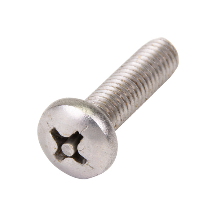 Security Screw, Pan Head Spanner Drive, 1/4"-20 UNC x 2" Length, Stainless Steel by Spaenaur Inc.