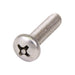 Security Screw, Pan Head Spanner Drive, 1/4"-20 UNC x 2" Length, Stainless Steel by Spaenaur Inc.