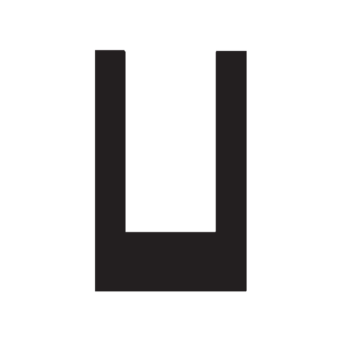 Extruded "U" Shaped Rubber Channel 3/8" Slot Width x 1/8" Leg Width x 3/4" Slot Depth x 1" O/A Depth x 50 Ft/Coil, Black EPDM,Duro 55 +/-5 by Spaenaur Inc.
