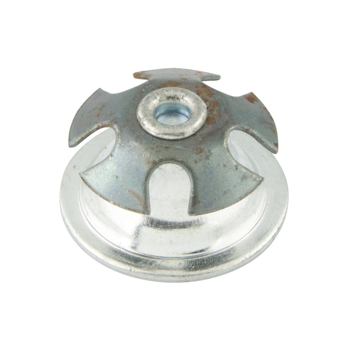 Bouton à enfoncer de type tubulaire rond pour tube de 1 po de diamètre extérieur (0,895-0,900 po de diamètre intérieur) en acier C1050 nickelé par Spaenaur Inc.