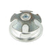 Bouton à enfoncer de type tubulaire rond pour tube de 1 po de diamètre extérieur (0,895-0,900 po de diamètre intérieur) en acier C1050 nickelé par Spaenaur Inc.