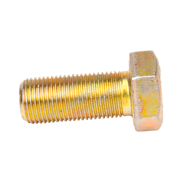 Hex Head Cap Screw Sae 1/4"-28 UNF x 3" Grade 8 Medium Carbon Alloy Steel Zinc Plated with Yellow Dichromate ANSI B18.2.1-1965