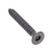 Tapping Screw, Flat Head Torx TR10 Drive, #6 x 1" Length, Steel Plain by Torx®