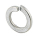 Split Lockwasher DIN 127B M4 Spring Steel Zinc Plated DIN 127B/ST-ZP M4 by Spaenaur Inc.