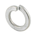 Split Lockwasher DIN 127B M30 Spring Steel Zinc Plated DIN 127B/ST-ZP M30 by Spaenaur Inc.