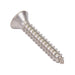 Tapping Screw, Flat Head Security Hex Socket Drive, #6 x 1" Length, Stainless Steel by Spaenaur Inc.