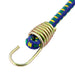 Fibertex Stretch Cord with Steel Hooks Yellow Zinc Plated 5/32" DIA x 10" LG by Spaenaur Inc.