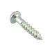 Wood Screw, Round Head, Phillips, #10 x 1" Length, Steel Zinc Plated, ASME/ANSI B18.6.1 by Spaenaur Inc.