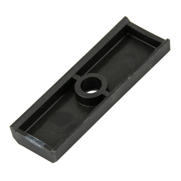 Spacer .56" x 1.68" Polyacetal Plastic Black by Spaenaur Inc.