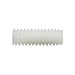 Hex Socket Set Screw Flat Point - Headless #8-32 UNC x 5/8" Nylon 6/6 Natural Finish by Spaenaur Inc.