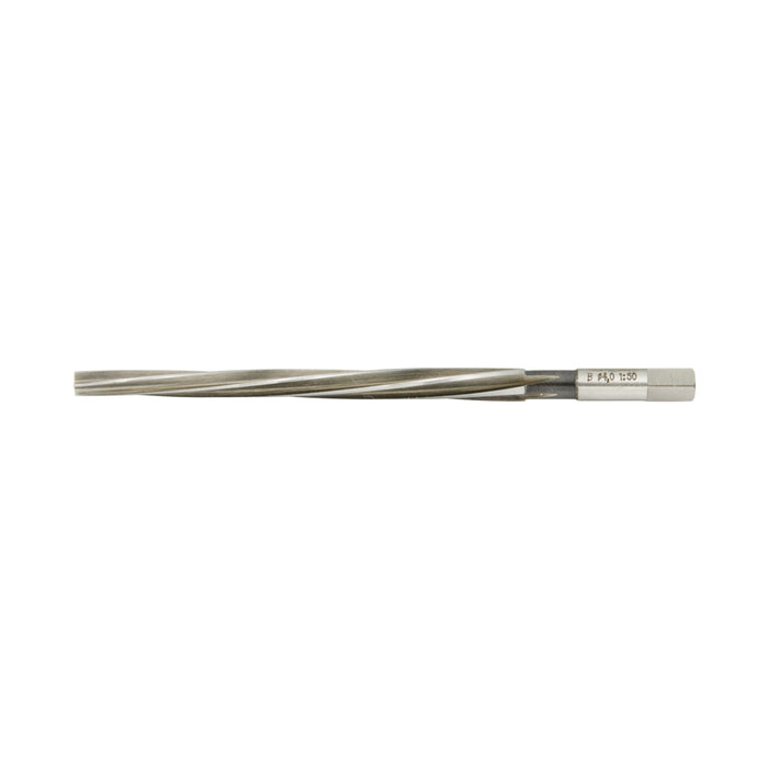 Taper Pin Reamer, Spiral Flute: Taper 1:50, DIN 9-form B 8 mm High Speed Steel Plain DIN 9B 8 by Spaenaur Inc.