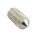 Hex Socket Set Screw, Cone Point M6 x 1.00 Pitch x 16mm LONG A2 Stainless Steel DIN 914 by Spaenaur Inc.