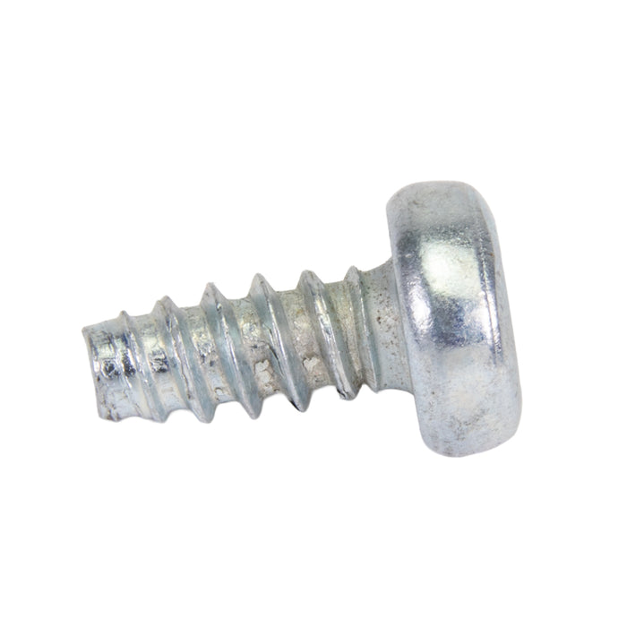 Tapping Screw, Pan Head Square Socket Drive, Type B, #8 x 3/8" Length, Low Carbon Steel Trivalent Zinc Plated by Spaenaur Inc.