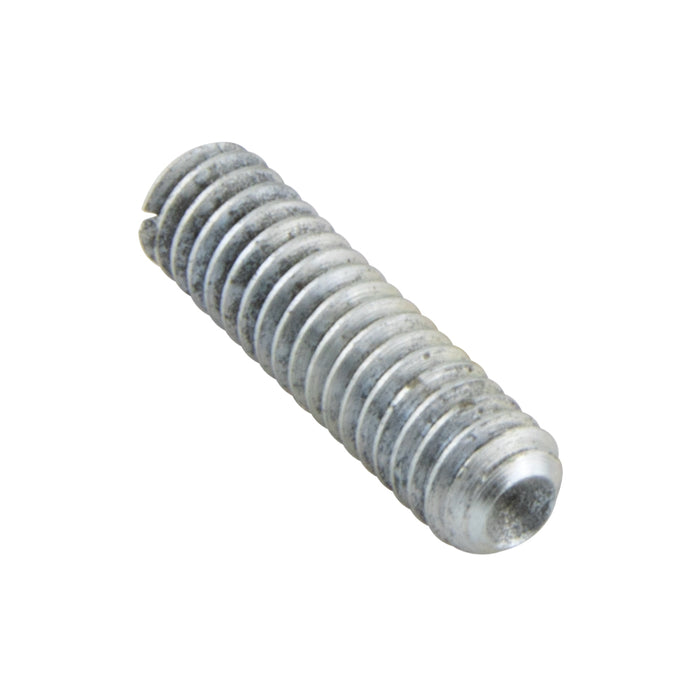 Slotted Set Screw Cup Pt Headless #8-32 UNC x 1/2" Carbon Steel Plain ANSI B18.6.2-1972(1983)