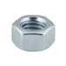 Full Finished Hex Nut 1/4"-28 UNF (7/16" AF x 7/32" THK) Grade 5 Steel Zinc Plated ANSI B18.2.2-1982 by Spaenaur Inc.