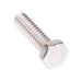 Machine Screw, Hex Head, Unslotted Drive, #10-24 UNC x 1/2" Length, Stainless Steel by Spaenaur Inc.