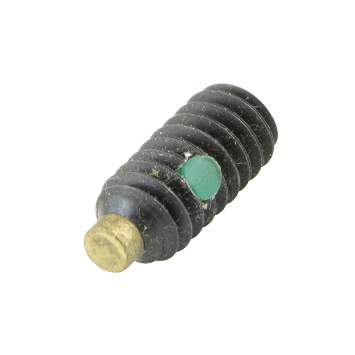 Hex Socket Set Screw with Brass Tip & Nylon Pellet Insert 5/16"-18 UNC x 1/2" LONG Alloy Steel